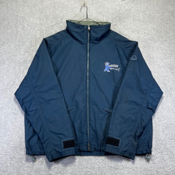 VINTAGE Y2K Nike ACG Jacket Mens XL Blue Winter X Games ESPN Clima-Fit Gorpcore